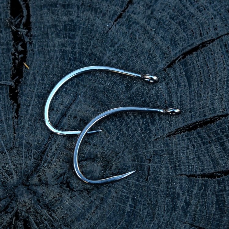 Ahrex Sa274 Curved Salt #1 Saltwater Fly Tying Hooks